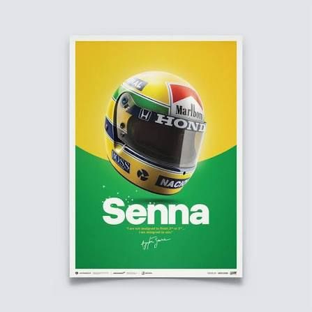 LEGO 43024 Ayrton Senna helmet on display